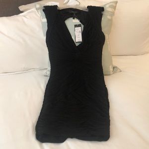 BCBG Max Azria LBD Black Cocktail Party Dress NWT Size Small